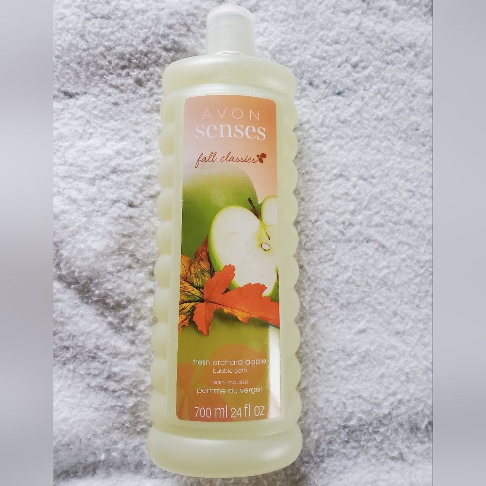 Avon Senses Fall Classics Fresh Orchard Apple Bubble Bath, 24 fl oz